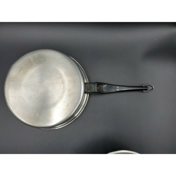 InKor Stainless Steel 1 Quart Pan With Lid Vintage USA 3-Ply 18-8 - Picture 5 of 7